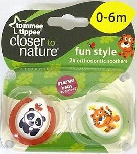 TT CTN FUN SOOTHER 0-6M (2) 7.49